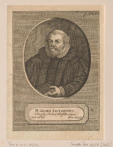Portrait of Georg Lysthenius
