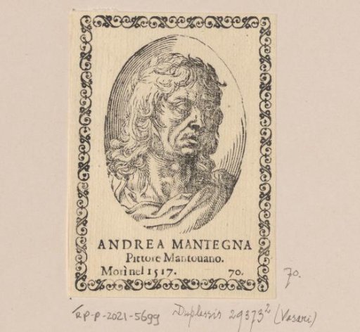 Portrait of Andrea Mantegna
