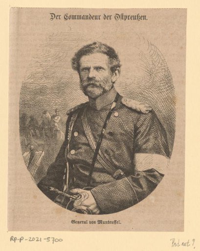 Portrait of Edwin von Manteuffel