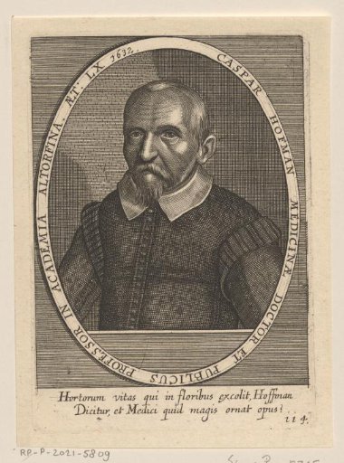 Portrait of Caspar Hoffmann