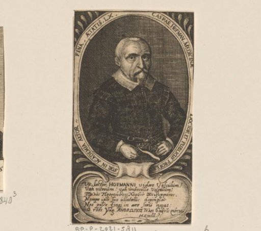 Portrait of Caspar Hoffmann