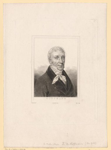 Portrait of François-Benoît Hoffmann