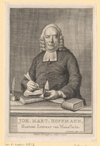 Portrait of Johannes Martinus Hoffman