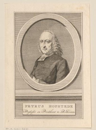 Portrait of Petrus Hofstede