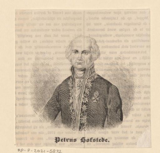 Portrait of Petrus Hofstede
