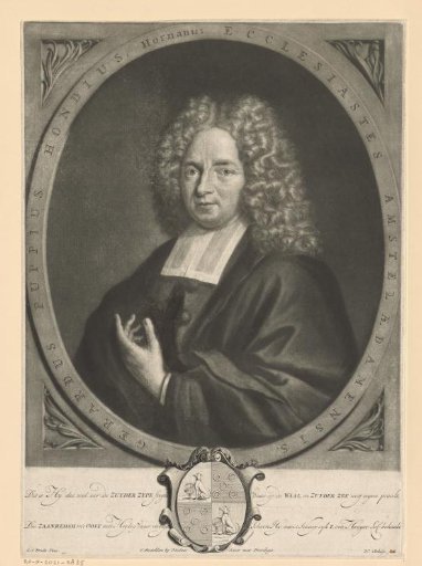 Portrait of Gerardus Puppius Hondius