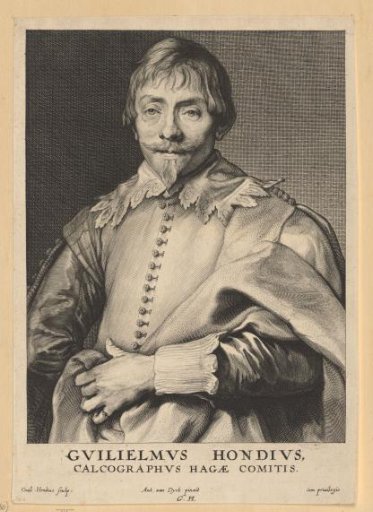 Portrait of Willem Hondius