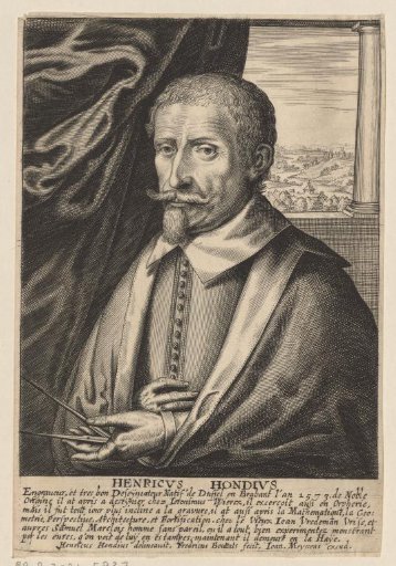 Portrait of Hendrick Hondius I