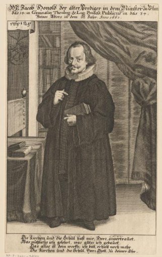 Portrait of Jakob Honold