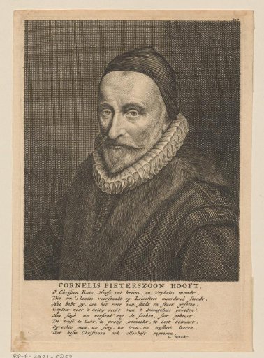 Portrait of Cornelis Pieterszoon Hooft