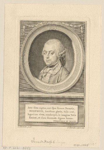 Portrait of Gerrit Hooft II