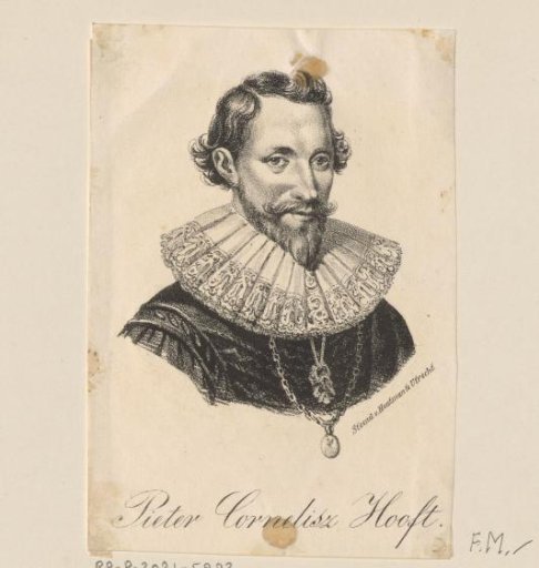 Portrait of Pieter Corneliszoon Hooft