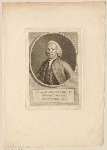 Portrait of Cornelis van Hoogeveen