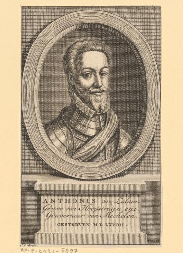 Portrait of Anthonis van Lalaing, Count of Hoogstraten