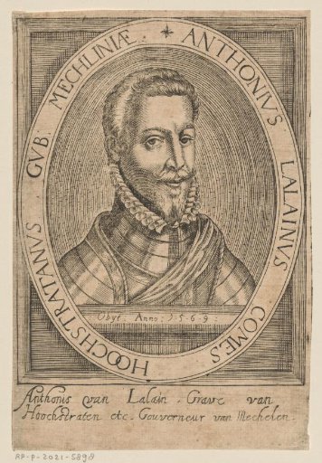 Portrait of Anthonis van Lalaing, Count of Hoogstraten