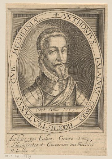 Portrait of Anthonis van Lalaing, Count of Hoogstraten