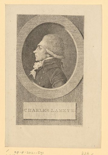 Portrait of Charles Malo François Lameth