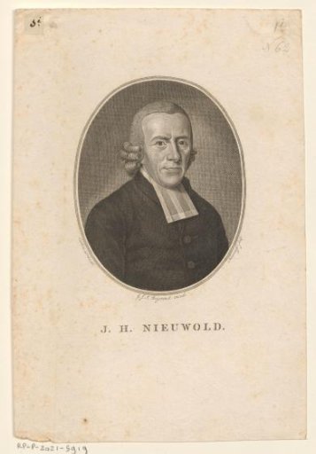 Portrait of Johannes Henricus Nieuwold