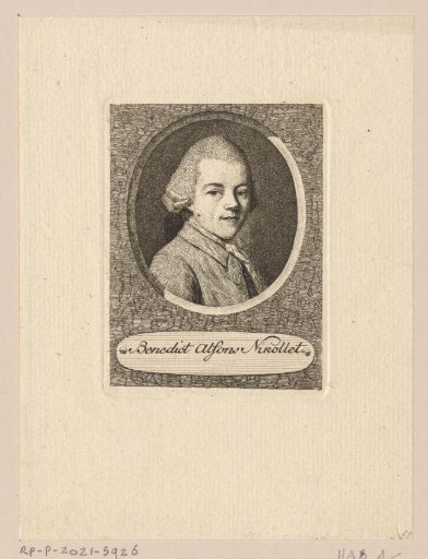 Portrait of Bénédict Alphonse Nicolet