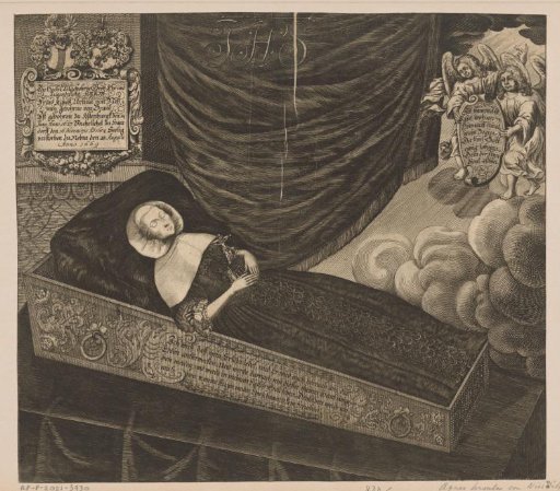 Death portrait of Agnes Ursula von Nißmitz