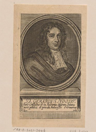 Portrait of Gerard Noodt