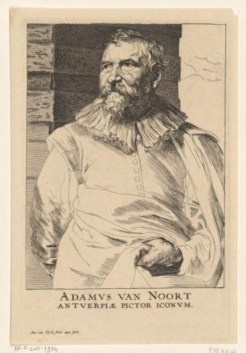 Portrait of Adam van Noort