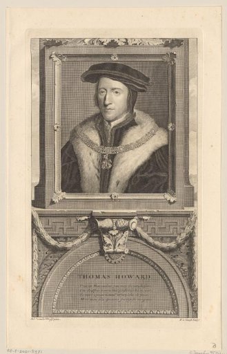 Portrait of Thomas Howard, 3rd Earl of Norfolk