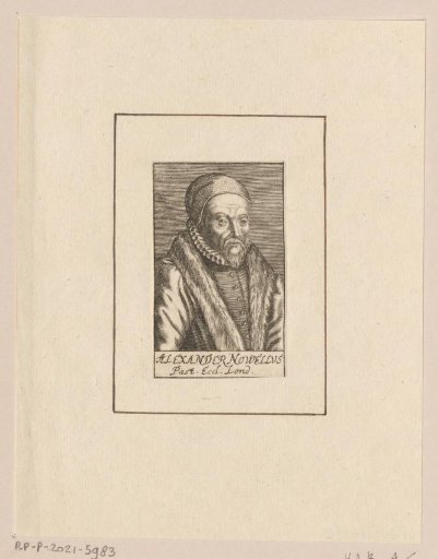Portrait of Alexander Nowell