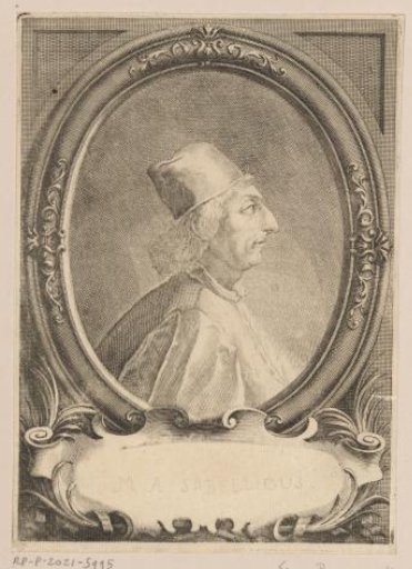 Portrait of Marcus Antonius Coccius Sabellicus