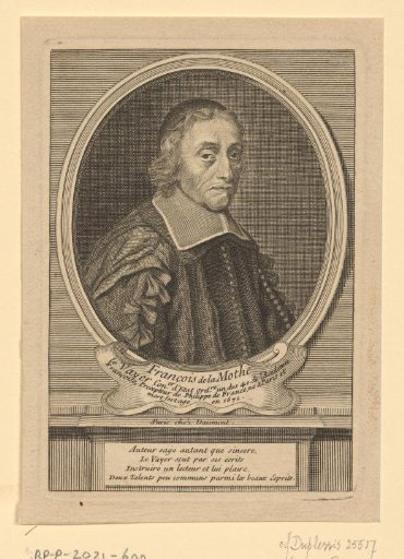 Portrait of François de La Mothe Le Vayer