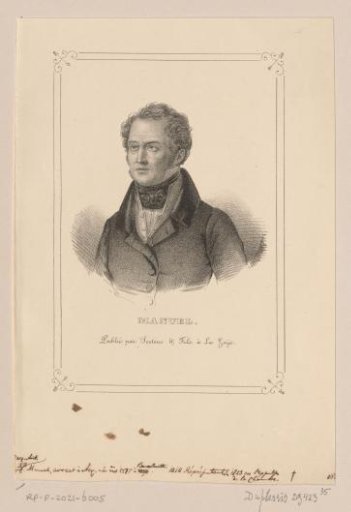 Portrait of Jacques-Antoine Manuel
