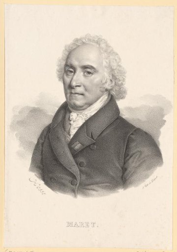 Portrait of Hugues-Bernard Maret