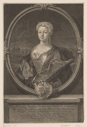 Portrait of Polyxena Barbara Gutermann