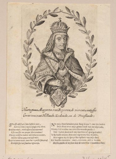 Portrait of Margaretha II of Hainaut