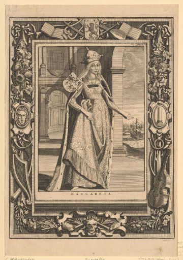 Portrait of Margaretha II of Hainaut