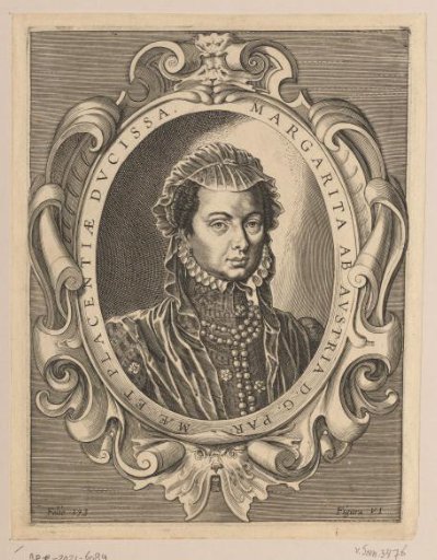 Portrait of Margaret of Parma