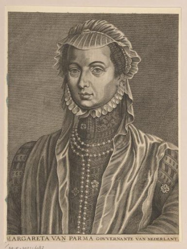 Portrait of Margaret of Parma