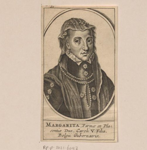 Portrait of Margaret of Parma