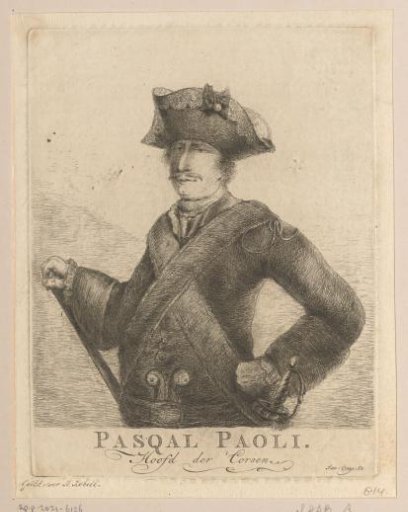 Portrait of Pasquale Paoli