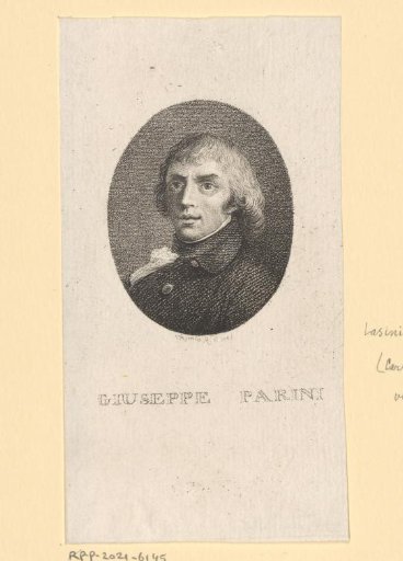 Portrait of Giuseppe Parini