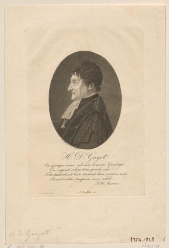 Portrait of Henri Daniel Guyot