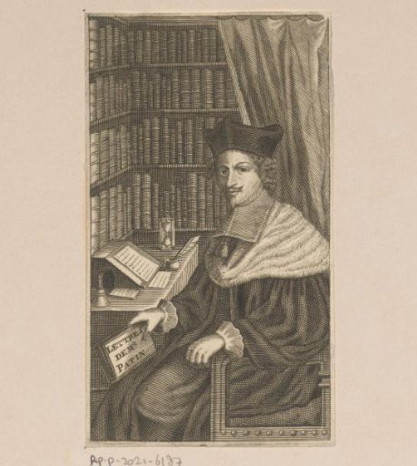 Portrait of Guy Patin