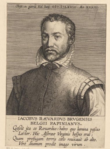 Portrait of Jacob Reyvaert at the age of 33