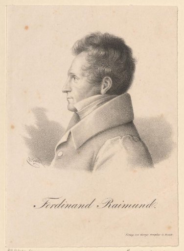 Portrait of Ferdinand Raimund