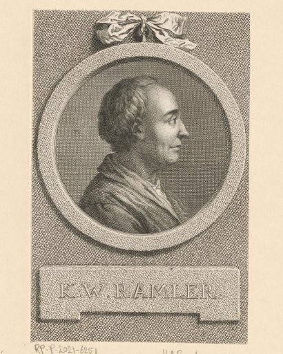Portrait of Karl Wilhelm Ramler