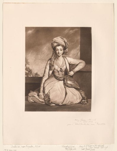 Portrait of Mary Horneck