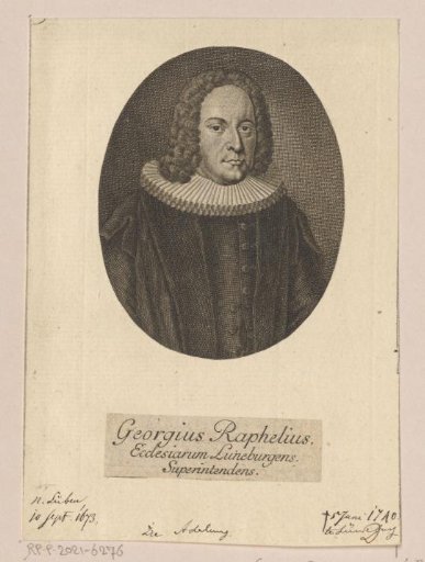 Portrait of Georg Raphel