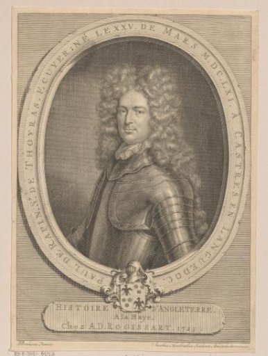 Portrait of Paul de Rapin de Thoyras