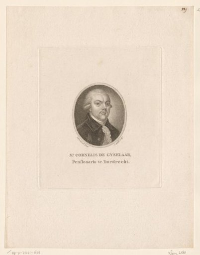 Portrait of Cornelis de Gijselaar