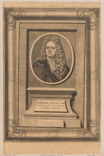 Portrait of Johannes Jacobus Rau